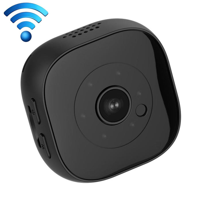 H9 Mini Hd 1280 X 720P 120 Degree Wide Angle Wearable Smart Wireless Wifi Surveillance Camera Black