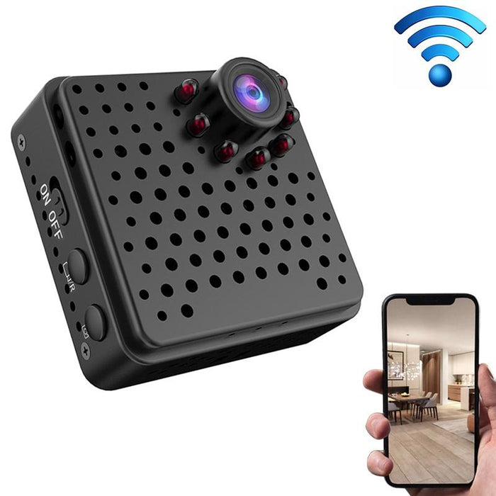 W18 1080P Hd Wifi Smart Mini Security Camera Support 155 Degrees Wide Angle & Motion Detection & Infrared Night Vision & Tf Card