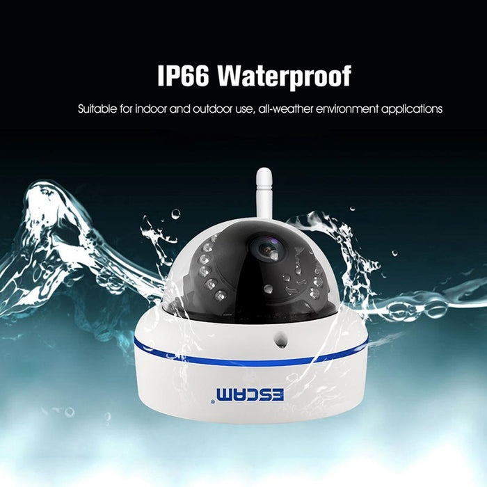 Hd 1080P 2.0Mp P2P Private Cloud Ip66 Waterproof Security Wifi Ip Camera Support Motion Detection / Night Vision- Ir Distance 10M