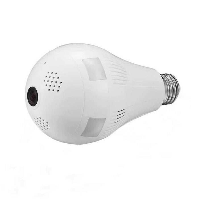 Dts-T3 1.44Mm Lens 1.3 Megapixel 360 Degree Light Bulb Infrared Ip Camera Support Motion Detection & E-Mail Alarm & Tf Card & App Push- Ir Distance 10M