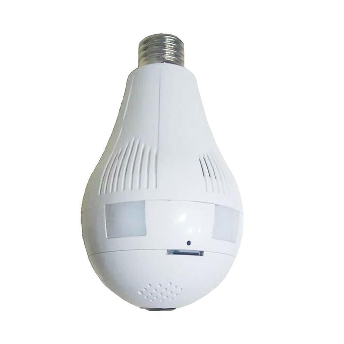 Dts-T3 1.44Mm Lens 1.3 Megapixel 360 Degree Light Bulb Infrared Ip Camera Support Motion Detection & E-Mail Alarm & Tf Card & App Push- Ir Distance 10M