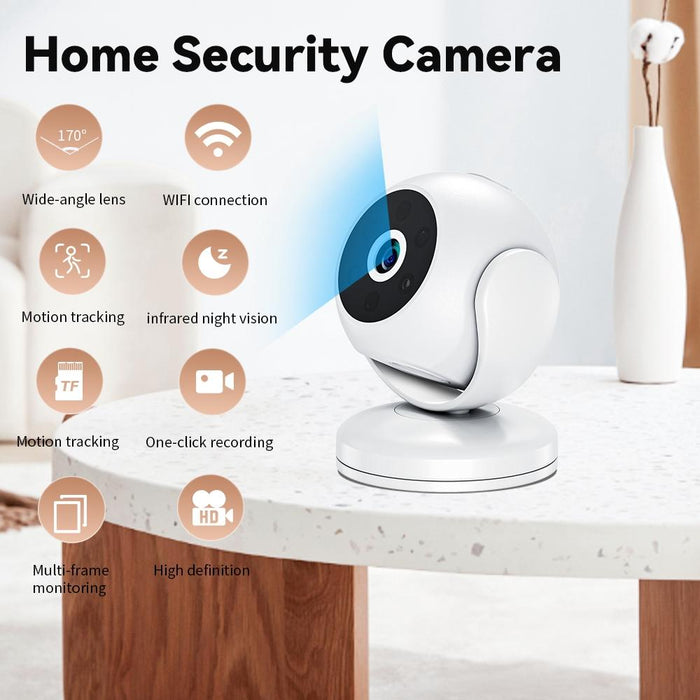 A5 Portable Mini 4K Hd Camera Night Vision Home Security Micro Camcorder White