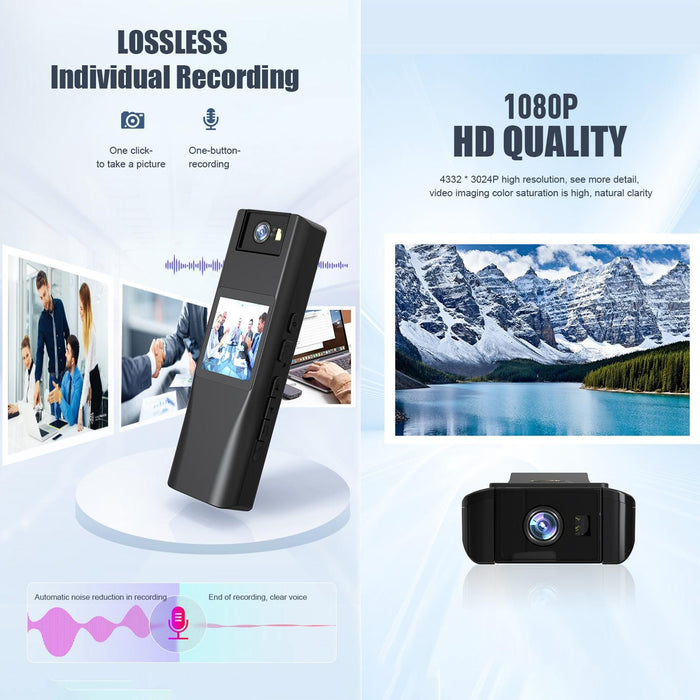 L12 180 Degrees Rotation Conference Video Recording Camera Mini Hd 720P Wifi Camera Black