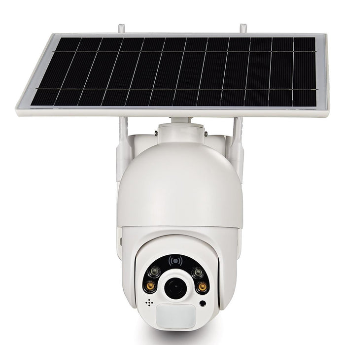 1080P Full Hd Solar Powered Wifi Camera Support Pir Alarm Night Vision Two Way Audio Tf Card