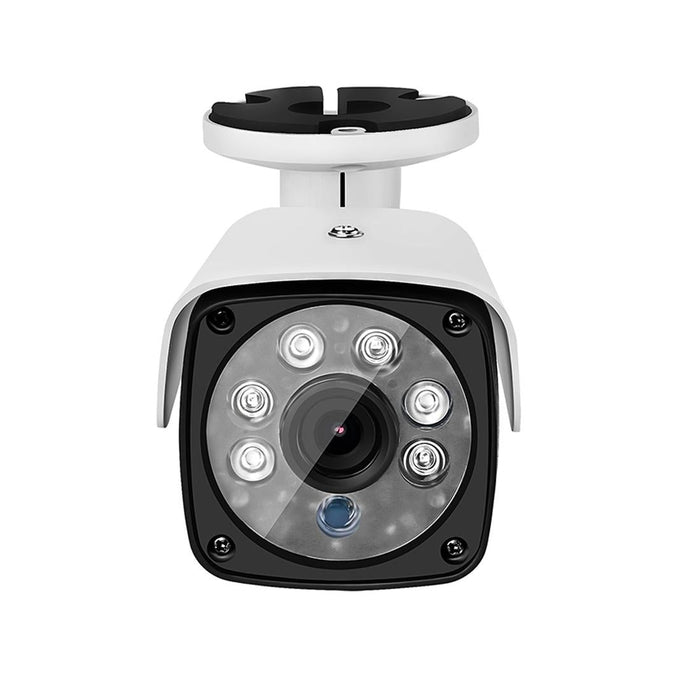 633W / A 3.6Mm Lens 1500 Tvl Cctv Dvr Surveillance System Ip66 Weatherproof Indoor Security Bullet Camera With 6 Led Array Support Night Vision White