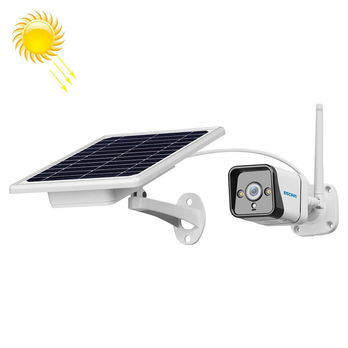 1080P Ip66 Waterproof Wifi Ip Camera With Solar Panel Support Night Vision & Motion Detection & Two Way Audio & Tf Card