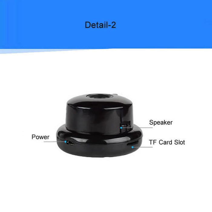 Mn001 3518Ev200 1.0 Mp Mini Hd Wifi Ip Camera With 6 Pcs Infrared Leds Support Motion Detection & Night Vision & Tf Card Max 64Gb