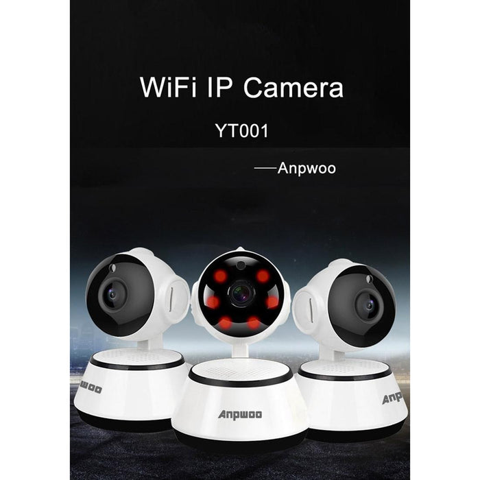 720P Hd Wifi Ip Camera With 6 Pcs Infrared Leds Support Motion Detection & Night Vision & Tf Card Max 64Gb