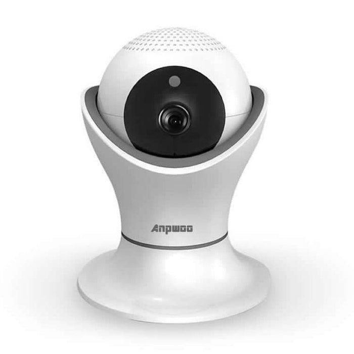 1080P Hd Wifi Ip Camera Support Motion Detection & Infrared Night Vision & Tf Card Max 128Gb White