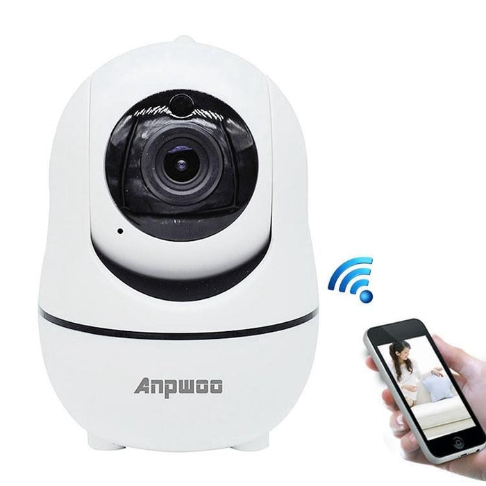 720P Hd Wifi Ip Camera Support Motion Detection & Infrared Night Vision & Sd Card Max 32Gb White