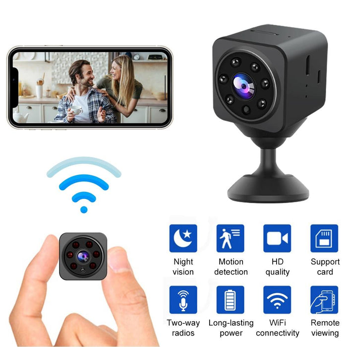 S3 Hd 1080P Wireless Wifi Smart Surveillance Camera Support Two-Way Voice Intercom Black