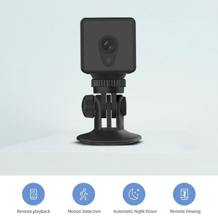 S1T 1080P Wifi Wireless Network Action Camera Wide-Angle Recorder Black