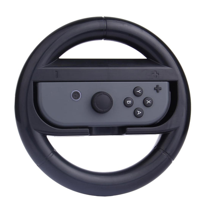 Round Gaming Steering Wheel For Nintendo Switch Joy Con