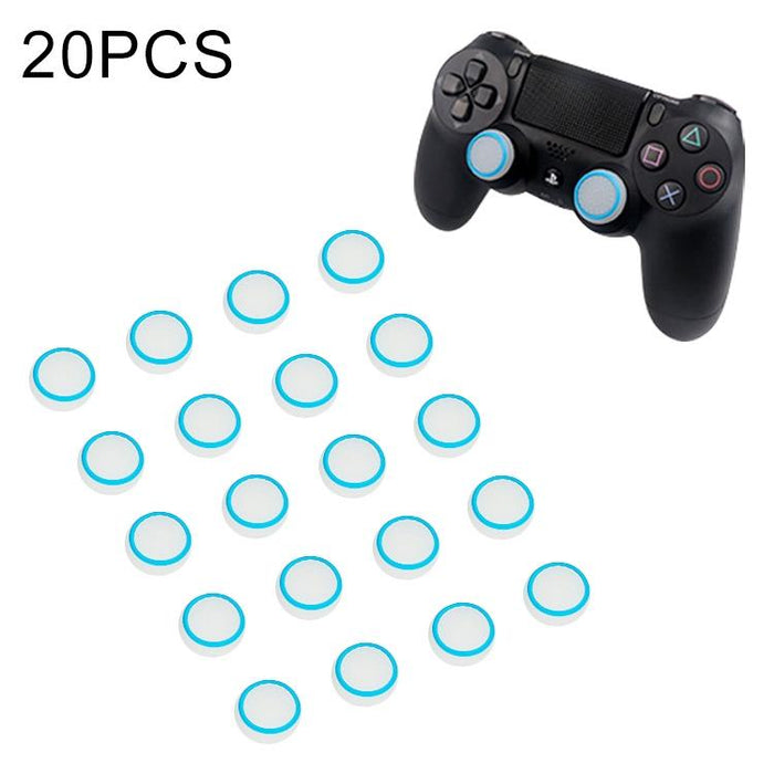 20 Pcs Luminous Silicone Protective Cover For Ps4 / Ps3 / Ps2 / Xbox360 / Xboxone / Wiiu Gamepad Joystick