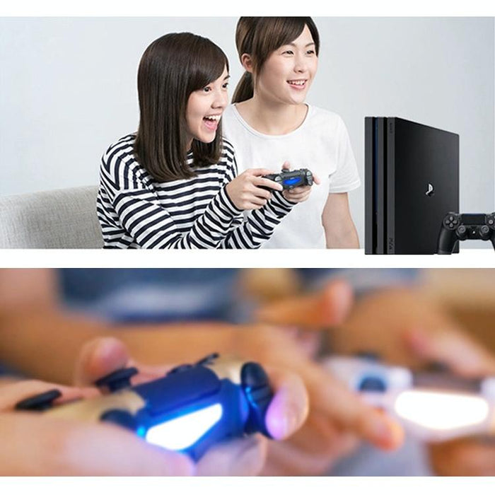 For Ps4 Wireless Bluetooth Game Controller Gamepad With Light