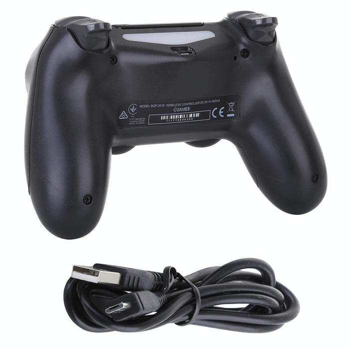 Wireless Bluetooth Snowflake Button Game Controller For Sony Ps4 Black