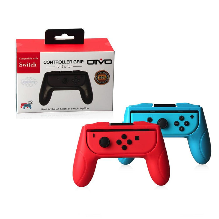 2 Piece Joy Con Controller Grips For Nintendo Switch