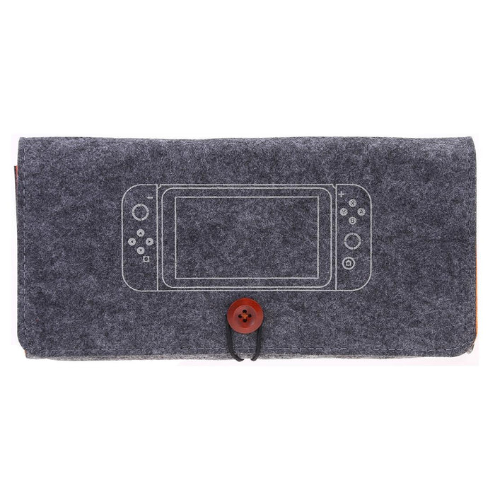 Compact Felt Bag For Nintendo Switch