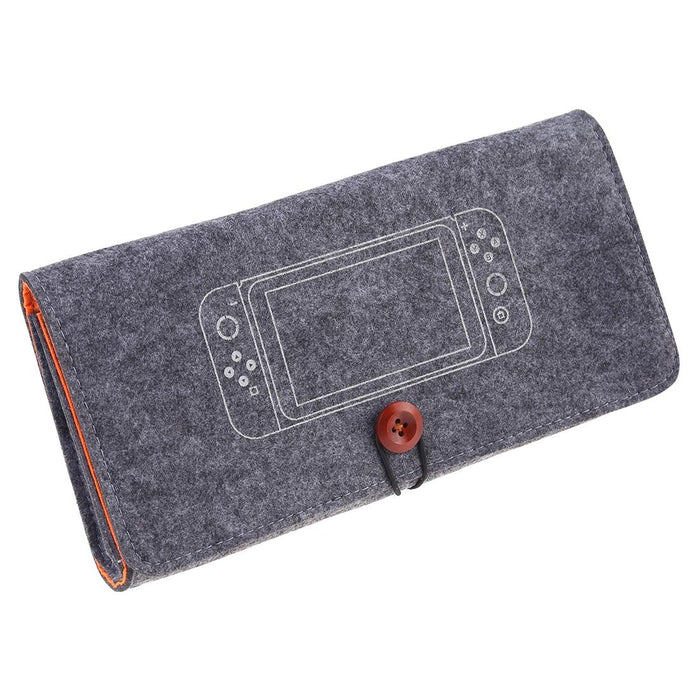 Compact Felt Bag For Nintendo Switch