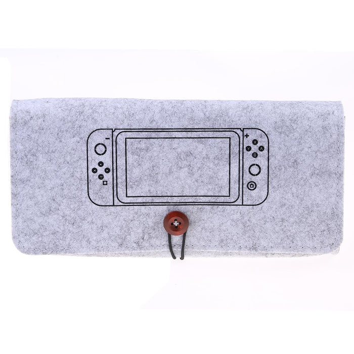 Compact Felt Bag For Nintendo Switch