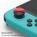 Red Thumb Grips For Nintendo Switch