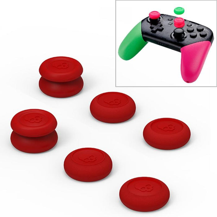 Red Thumb Grips For Nintendo Switch