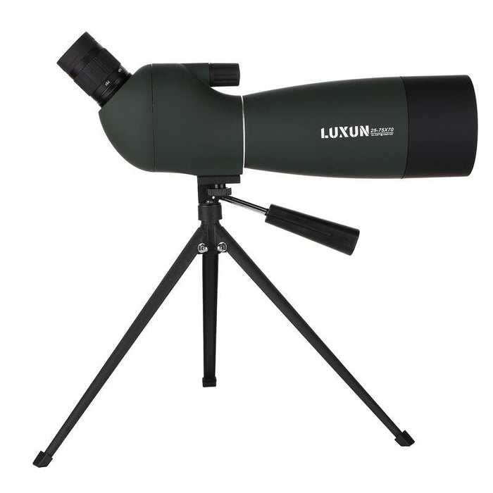 25-75X70 Outdoor High-Definition Night Vision Bird Watching Astronomical Telescope Dark Green