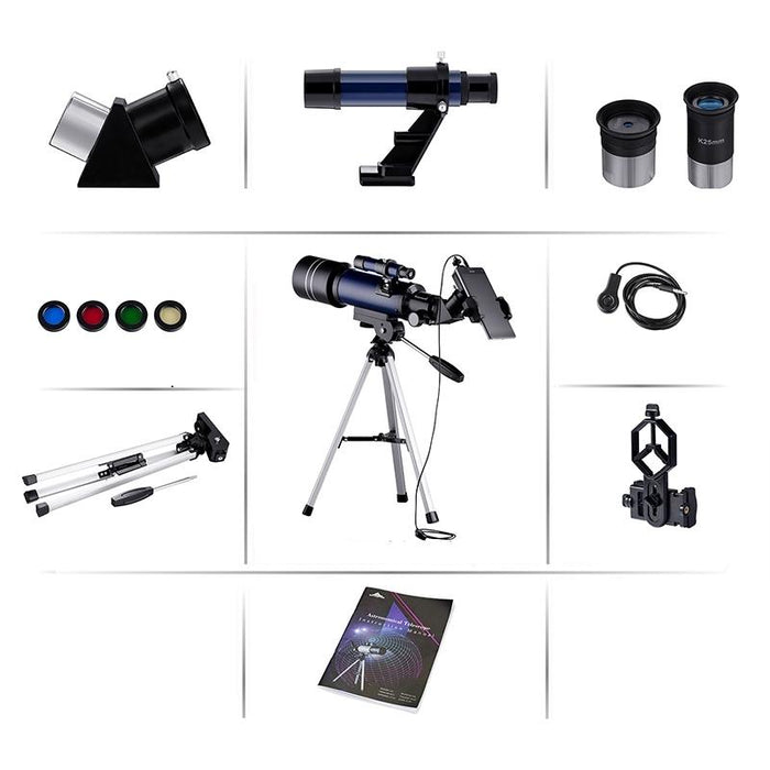 High Definition Astronomical Telescope with Tripod