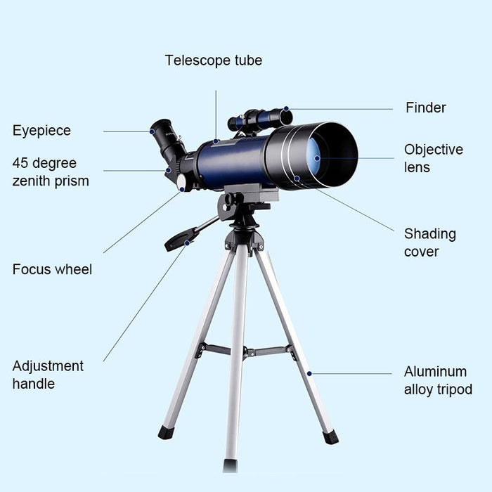 High Definition Astronomical Telescope with Tripod