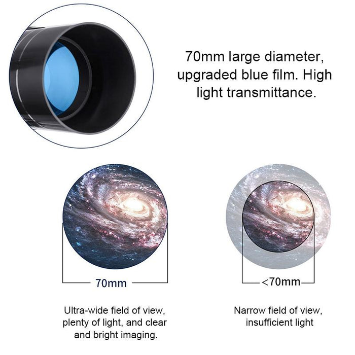 High Definition Astronomical Telescope with Tripod