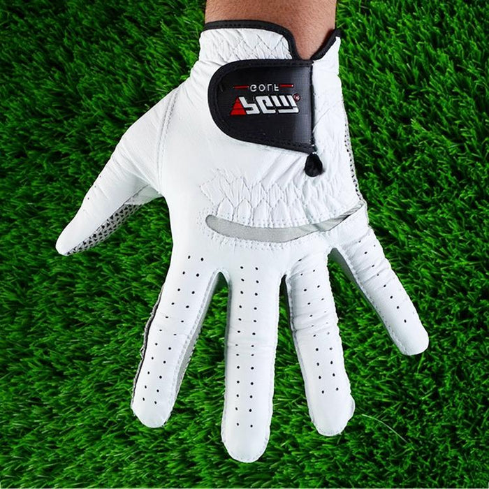 Sheepskin Anti-Slip Golf Gloves For Men - Left Hand Size 24