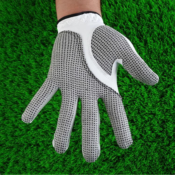 Sheepskin Anti-Slip Golf Gloves For Men - Left Hand Size 24