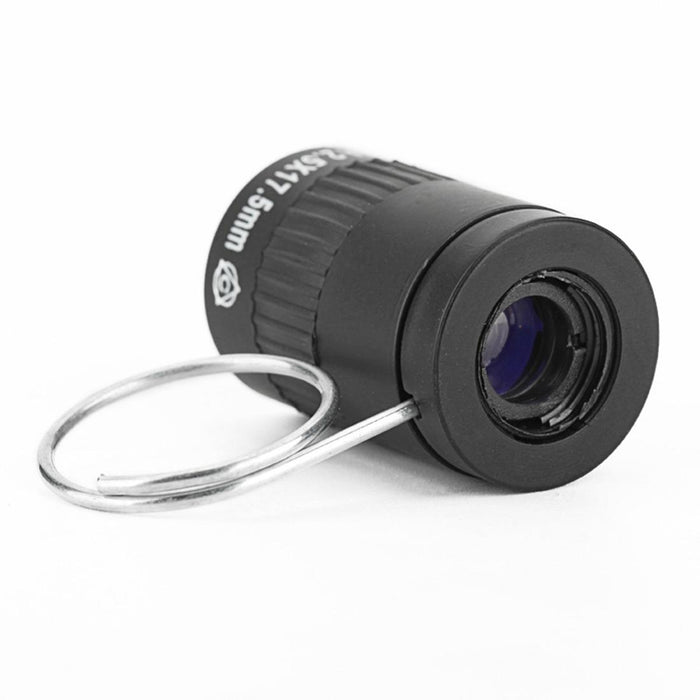 Mini Pocket Telescope with Finger Buckle - 2.5x17.5mm