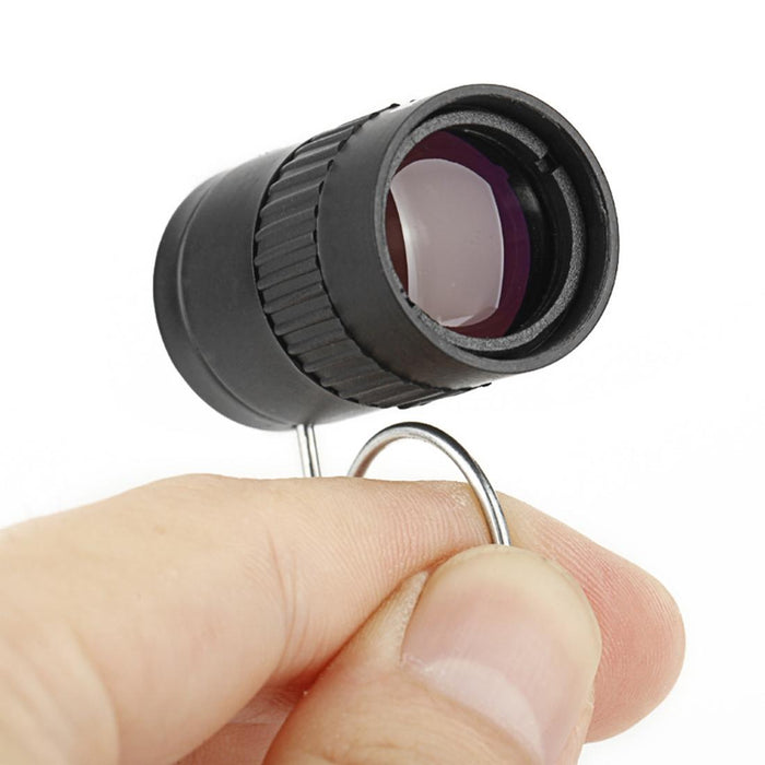 Mini Pocket Telescope with Finger Buckle - 2.5x17.5mm