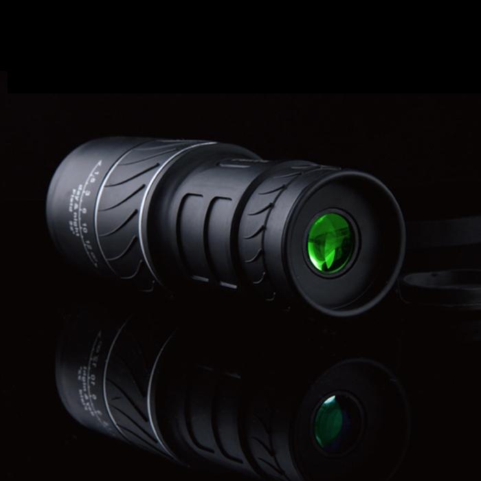 40X60 12X Pocket High Times High Definition Night Vision Focusing Monocular Telescope Black