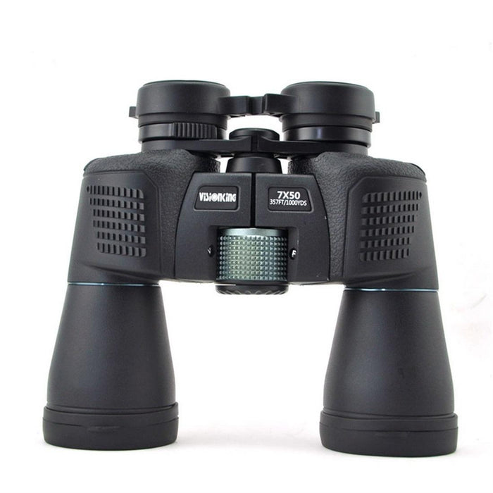 7X50 Big Eyepieces Binoculars Full Multi-Coated Prismaticos Bak4 Telescope For Hunting / Sightseeing Binoculars Porro