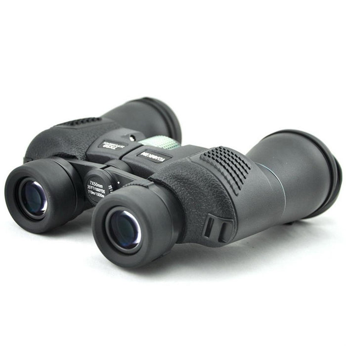 7X50 Big Eyepieces Binoculars Full Multi-Coated Prismaticos Bak4 Telescope For Hunting / Sightseeing Binoculars Porro