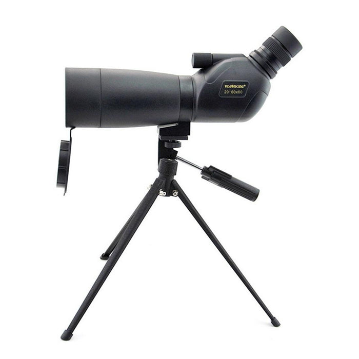 20-60X60 Waterproof Zoom Bak4 Spotting Scope Monocular Telescope For Birdwatching / Hunting With Tripod