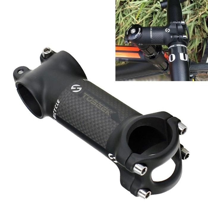 Ultra-Light Bike Handlebar Stem Riser 6 Degree 100Mm Matte