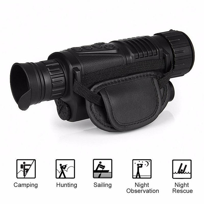 Professional Digital Infrared Night Vision Usb Charging Monocular Telescope