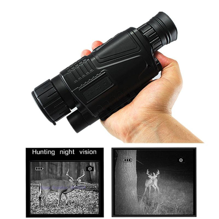 Professional Digital Infrared Night Vision Usb Charging Monocular Telescope