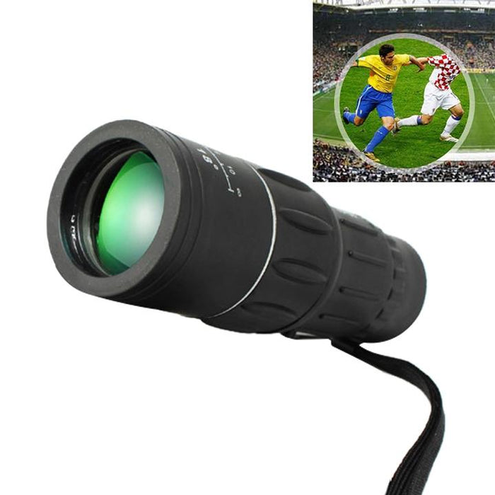 16X52 Portable Professional High Times High Definition Dual Focus Zoom Monocular Telescope