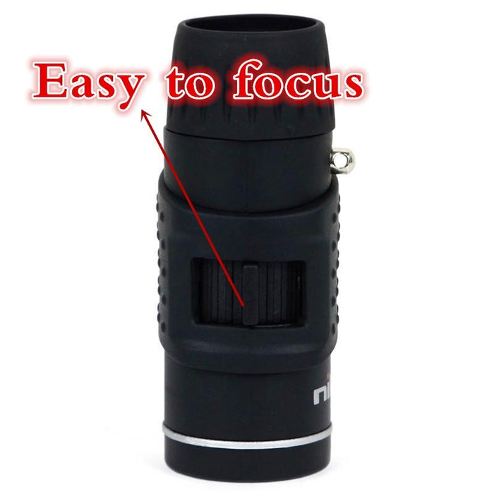 7X18 Portable Professional High Times High Definition Dual Focus Zoom Monocular Pocket Telescope