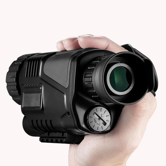 Htk-90 Hd Night Vision Monocular Telescope Support Photography / Video / Sd Card