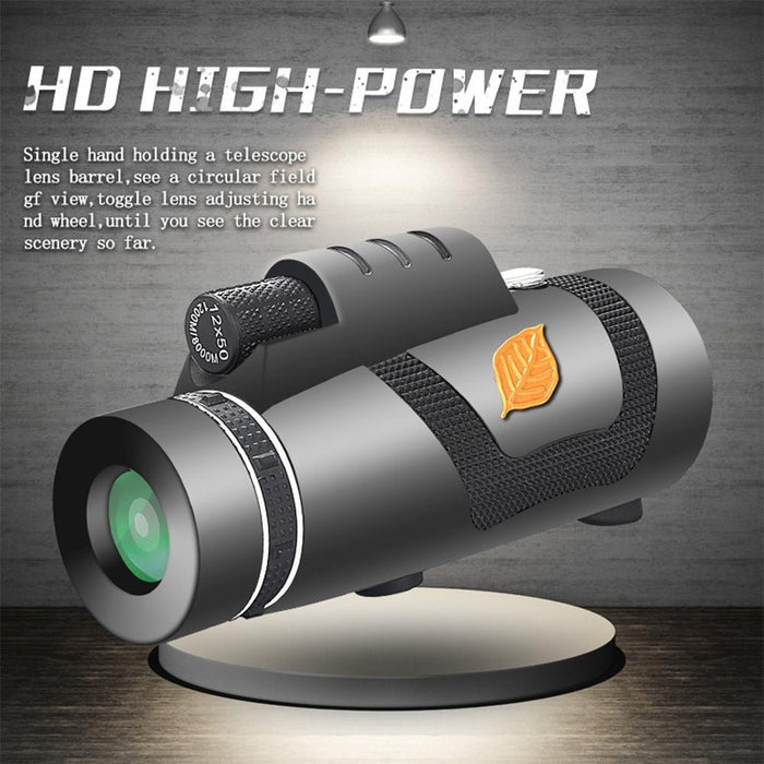 12X50 Professional Hd Monocular Night Vision Telescope