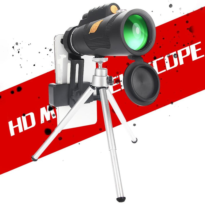 12X50 Professional Hd Monocular Night Vision Telescope With Tripod