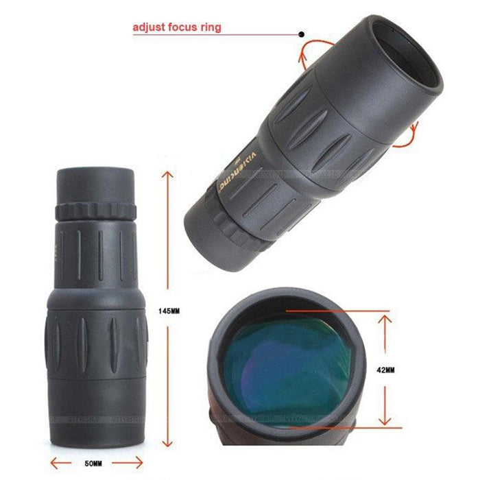 8X42 Portable Professional High Times High Definition Monocular Telescope