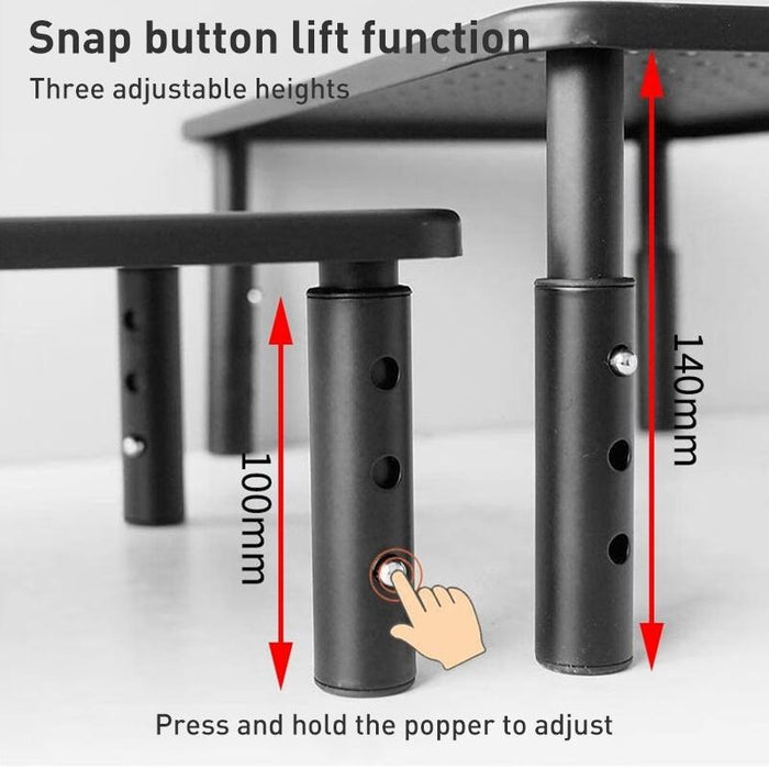 Lenovo Thinkpad Laptop Stand Monitor Elevated With Phone