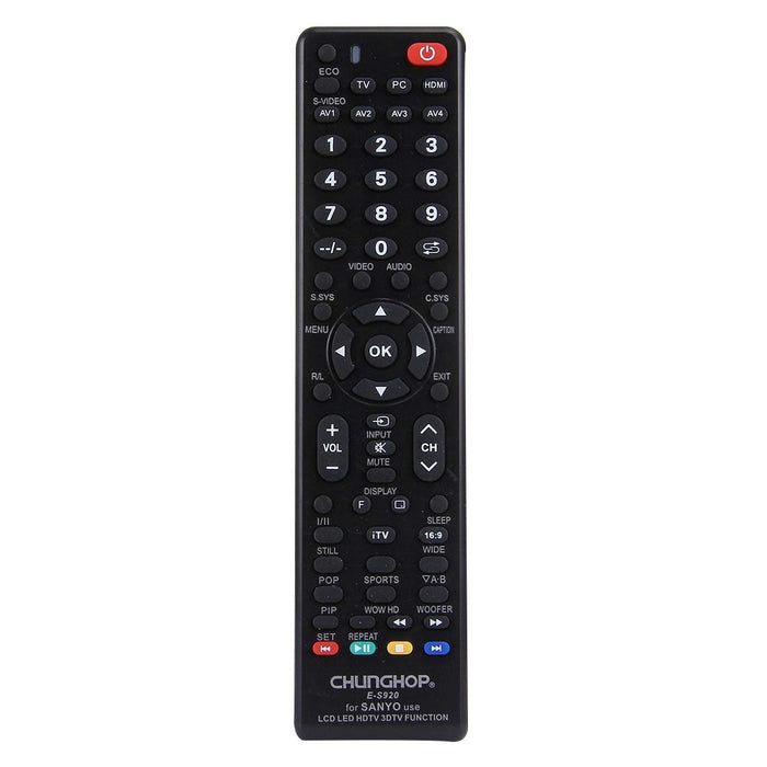 Chunghop e S920 Universal Remote Controller For Sanyo Led