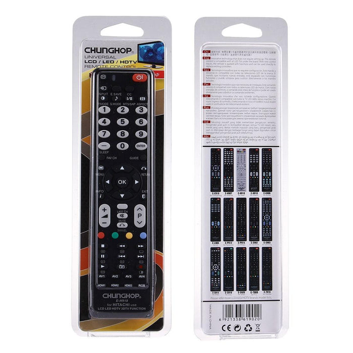 Universal Remote for Hitachi Led / Lcd / 3dtv